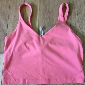 Lululemon Align Tank Raspberry Cream Size 8 Excellent Condition